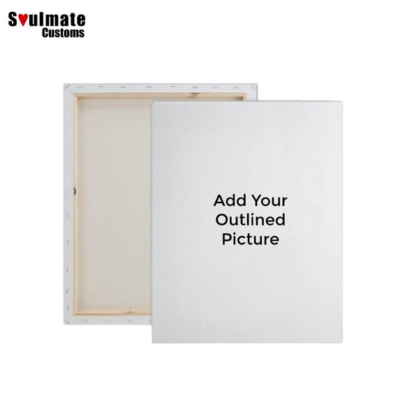 Custom Soulmate©Personalized Embroidery Canvas - Picture 3 of 3